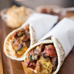 Blueberry buttermilk tart